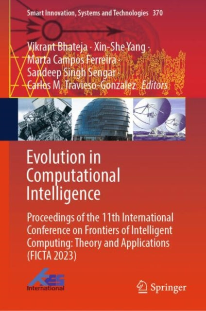 Book cover of: Evolution in Computational Intelligence. By: Vikrant Bhateja