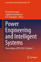 Book cover of: Power Engineering and Intelligent Systems. By: Vivek Shrivastava