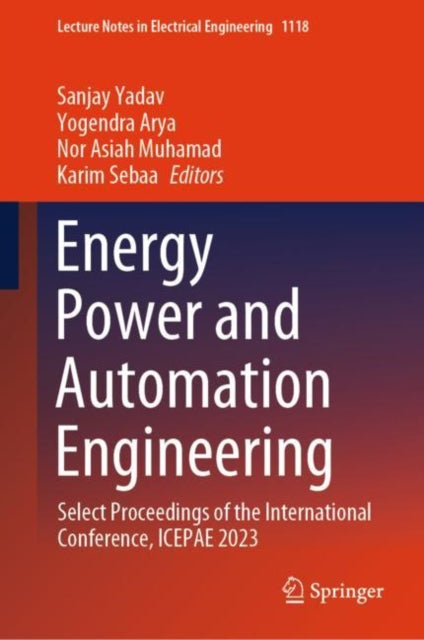 Book cover of: Energy Power and Automation Engineering. By: Sanjay Yadav