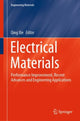 Book cover of: Electrical Materials. By: Qing Xie