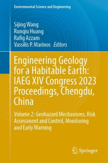 Book cover of: Engineering Geology for a Habitable Earth: IAEG XIV Congress 2023 Proceedings, Chengdu, China. By: Sijing Wang