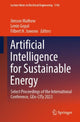 Book cover of: Artificial Intelligence for Sustainable Energy. By: Jimson Mathew