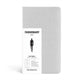 Book cover of: Fashionary Mini Felt Grey Mens Sketchbook A6 (Set of 3). By: Fashionary
