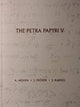 Book cover of: Petra Papyri V