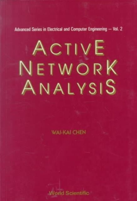 Book cover of: Active Network Analysis. By: Wai-Kai Chen