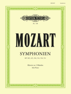 Symphonies Nos. 35-41 for Solo Piano
