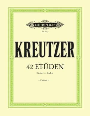 42 Etudes (2nd Violin Accompanying Part)