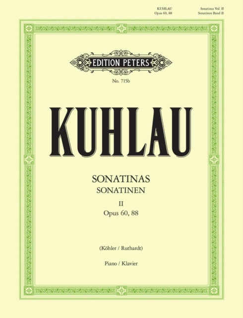 Book cover of: Sonatinas for Piano Vol. 2