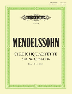 String Quartets Op.12, 13, 80, 81