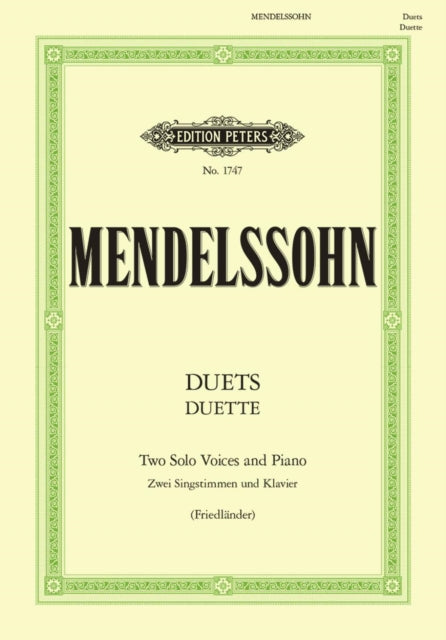 Book cover of: Vocal Duets