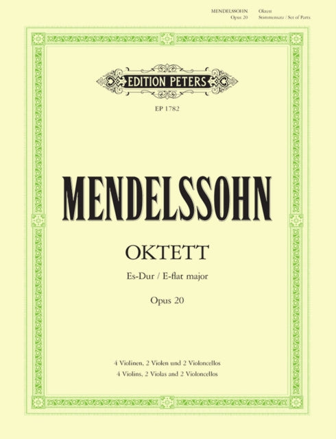 Book cover of: Octet in E flat Op.20