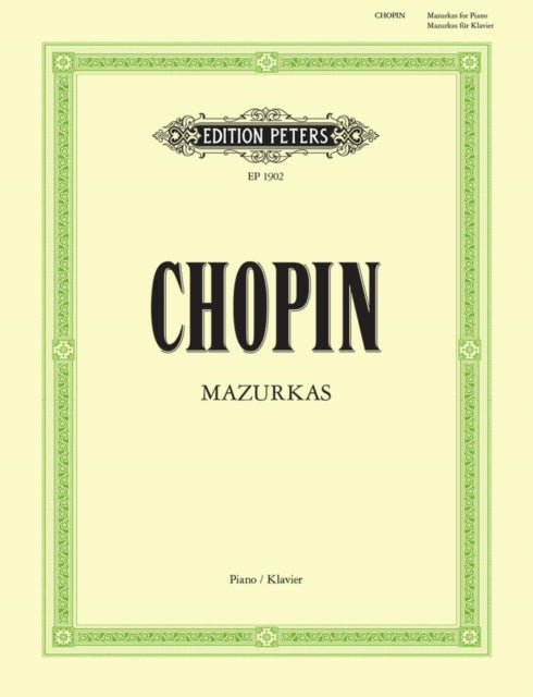 Book cover of: Mazurkas for Piano