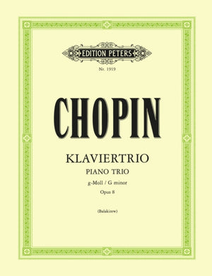 Trio in G minor Op.8
