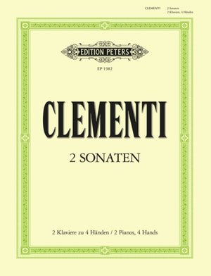 2 Sonatas in b flat, original