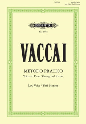 Practical Method (Low Voice and Piano)