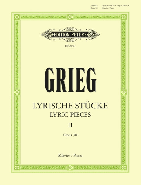 Book cover of: Lyric Pieces Book 2 Op.38