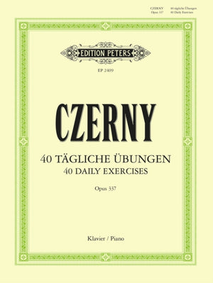 40 Daily Exercises Op.337