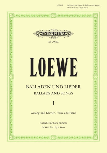 Book cover of: Ballads and Songs Vol.1