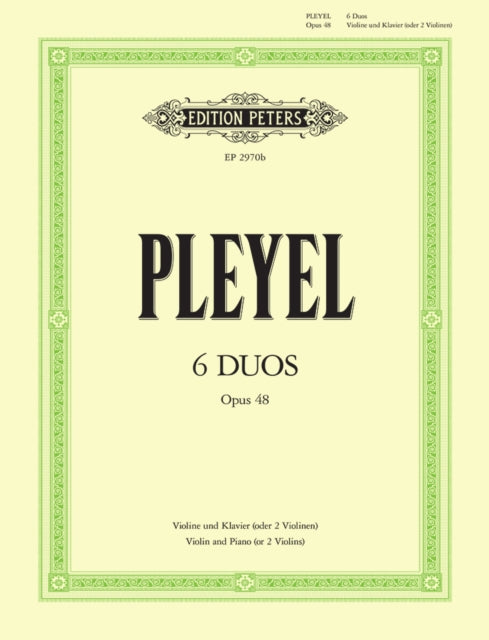 Book cover of: Easy Duos Op.48