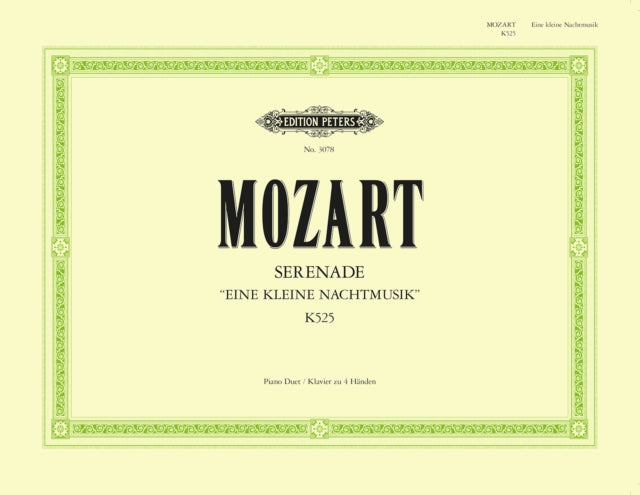 Book cover of: Eine kleine Nachtmusik K525
