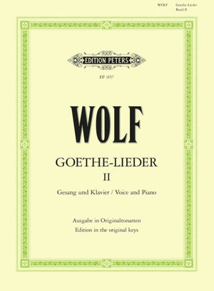 Goethe-Lieder: 51 Songs Vol.2