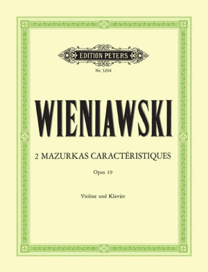 2 Mazurkas Caracteristiques Op. 19