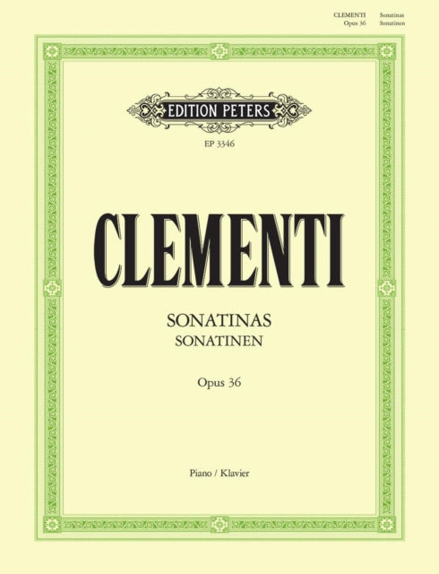 Book cover of: 6 Sonatinas Op. 36