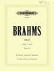Book cover of: Trio No. 4 in C minor Op.101