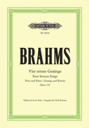 4 Serious Songs Op.121