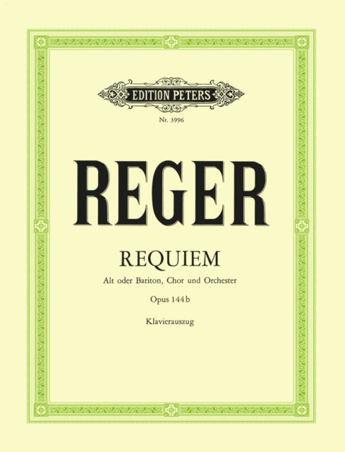 Book cover of: Requiem Op.144b