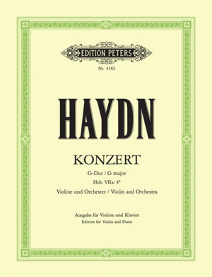 Violin Concerto in G Hob. VIIa:4