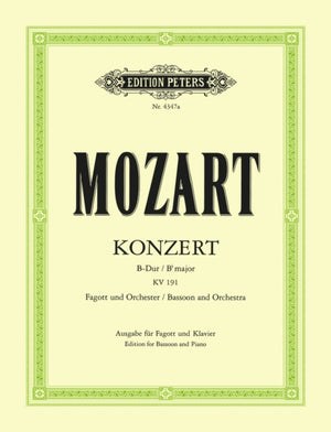 Concerto No. 1 in B flat K191