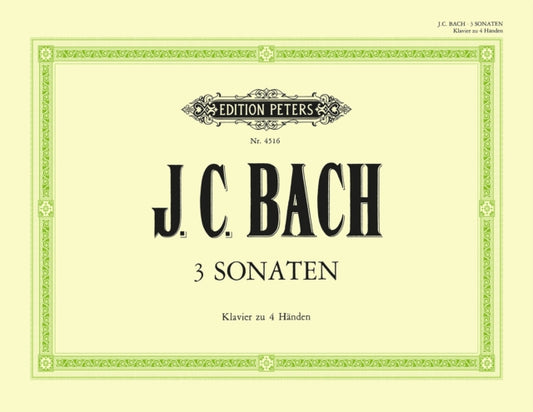 Book cover of: 3 Original Sonatas