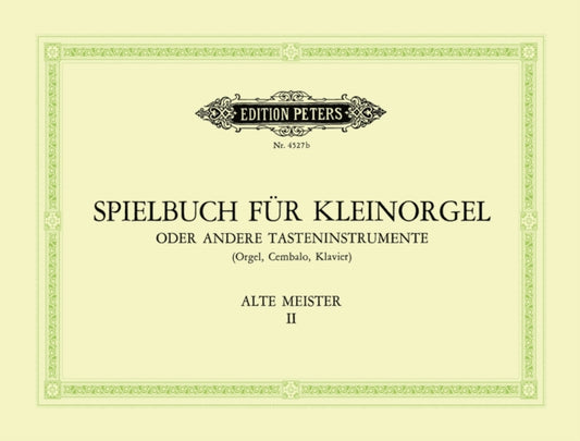 Book cover of: Old Masters for the Small Organ Vol.2