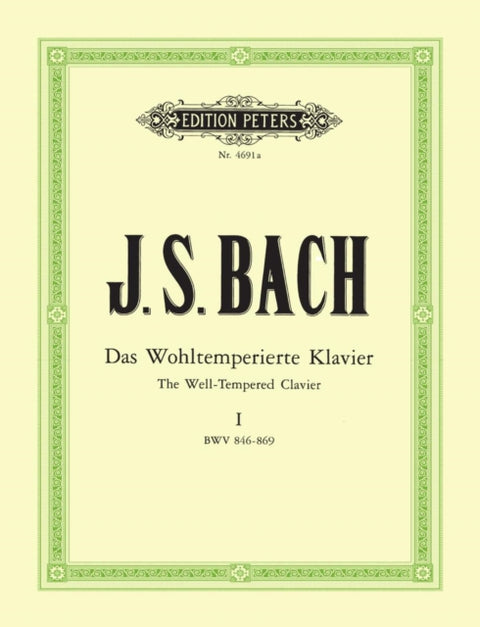 Well-Tempered Clavier, Vol. 1