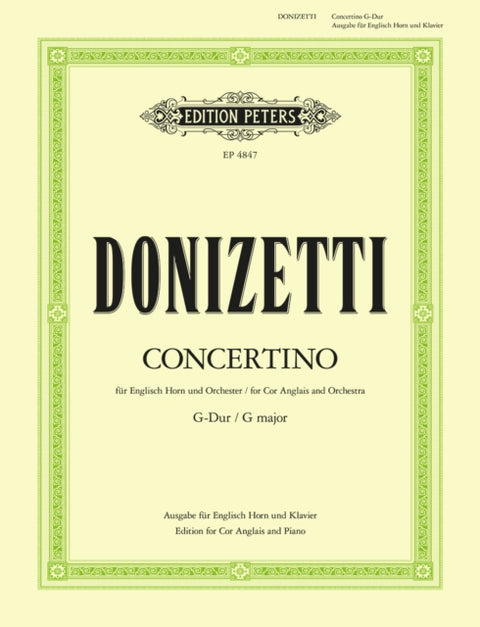 English Horn Concertino in G