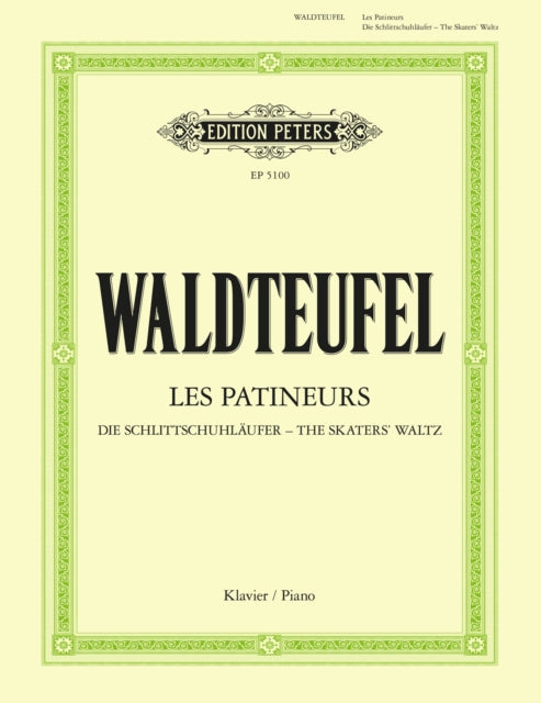 Book cover of: Die Schlittschuhlaufer (Les Patineurs) op. 183