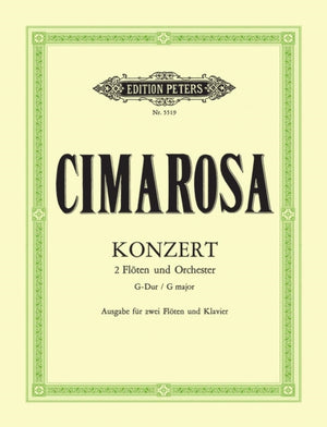 Concerto in G for 2 Flutes & Orchestra