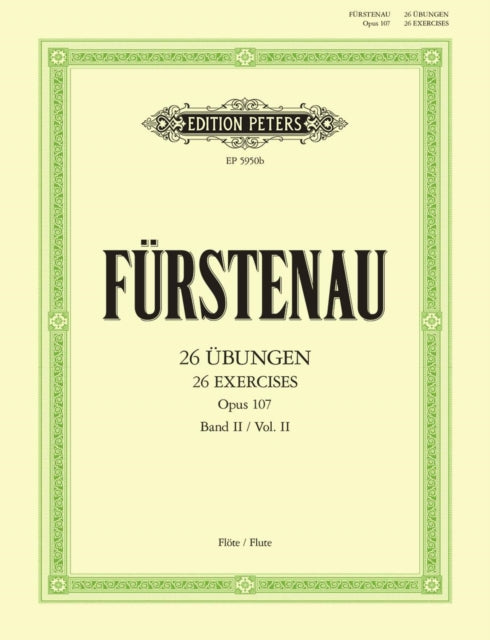 Book cover of: 26 Advanced Exercises Op.107 Vol.2