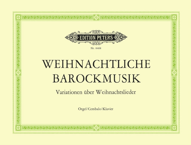 Book cover of: Baroque Music for Christmas
