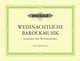 Book cover of: Baroque Music for Christmas