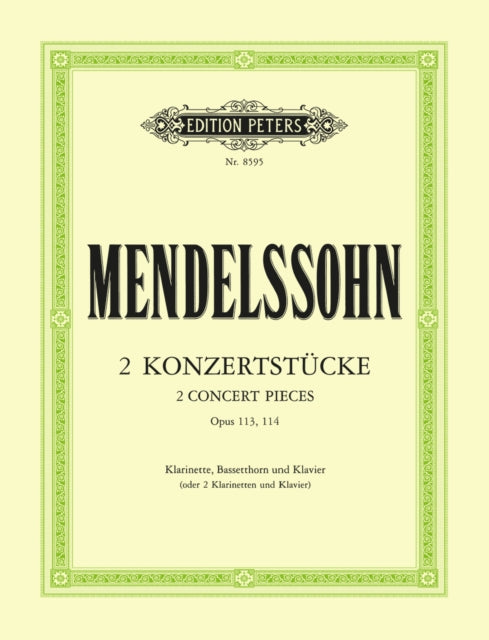 Book cover of: 2 Konzertstucke Op.113, 114