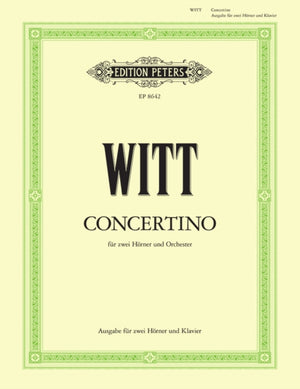 Concertino for 2 horns