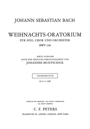 Christmas Oratorio BWV 248 Choral Score