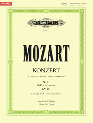 Concerto No. 17 in G K453