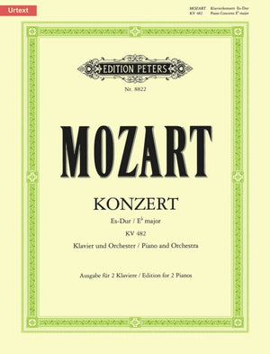 Concerto No. 22 in E flat K482