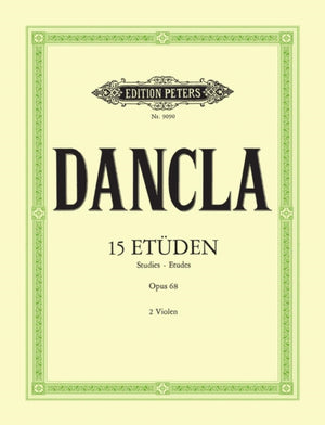 15 Studies Op. 68 for 2 Violas