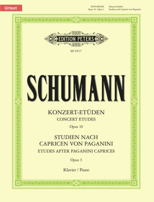 Concert Etudes op. 10 & Etudes after Paganini Caprices op. 3