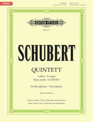 Quintet in A 'Trout' Op.114/D667