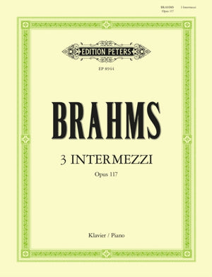 3 Intermezzi Op.117
